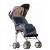Excel Elise BLUE (inc. footplate) + Sun Hood, Rain Cover, Basket, Seat Liner, Footmuff & Chest Pad - view 1